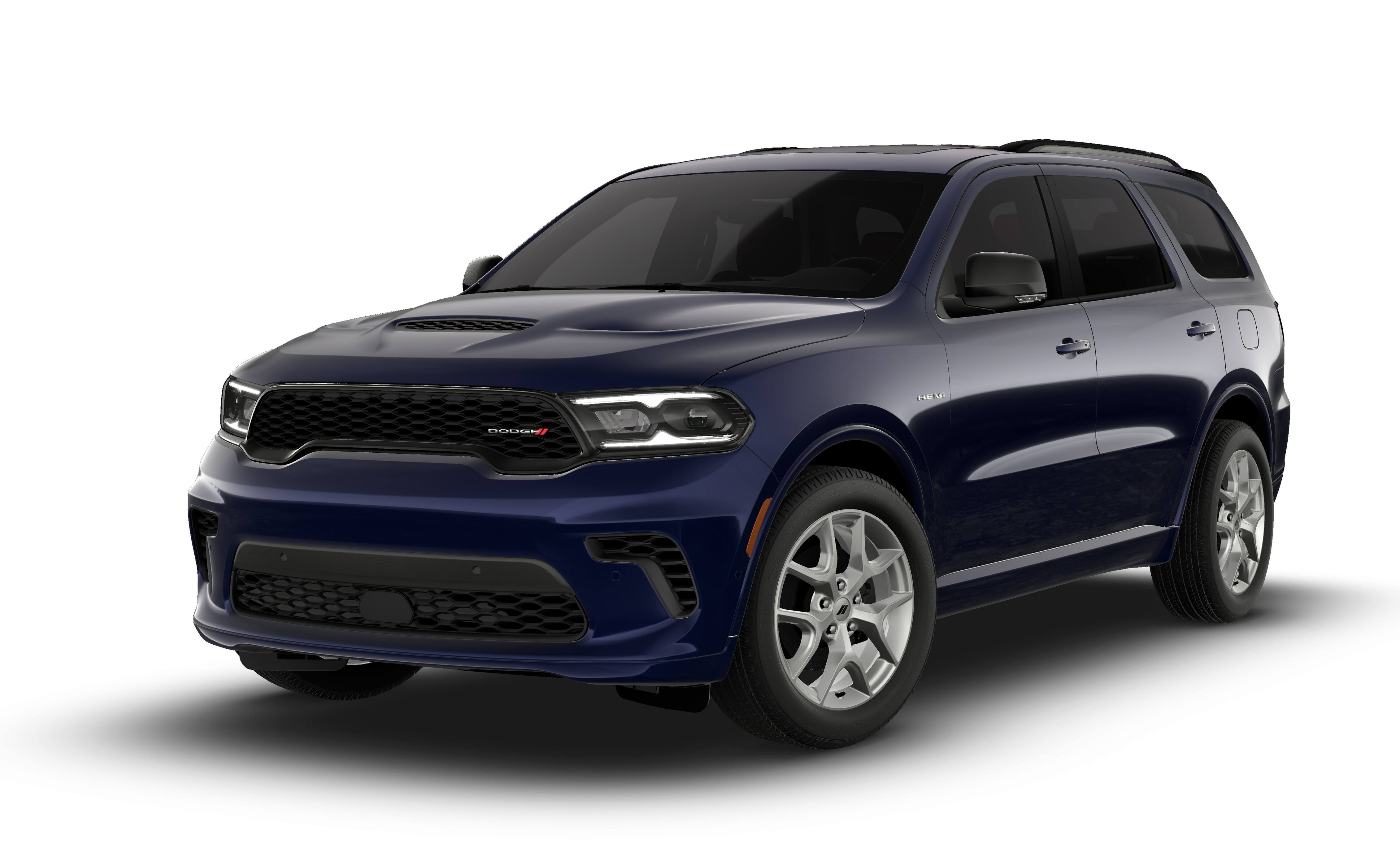 2026 Dodge Durango DURANGO GT PLUS AWD HEMI V8 in Night Moves Exterior Paint — front three-quarter view
