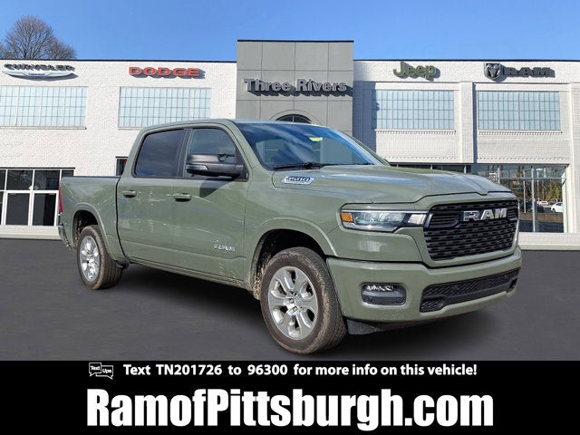 2026 RAM 1500 Big Horn Crew Cab 4x4 5'7' Box in Canyon Lake — front three-quarter view