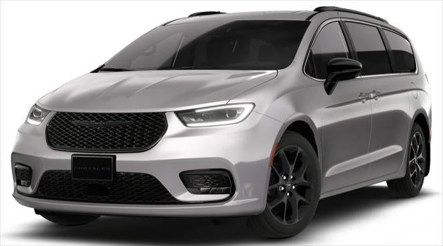 2026 Chrysler Pacifica PACIFICA LIMITED AWD in Silver Mist Clear-Coat Exterior Paint — front three-quarter view